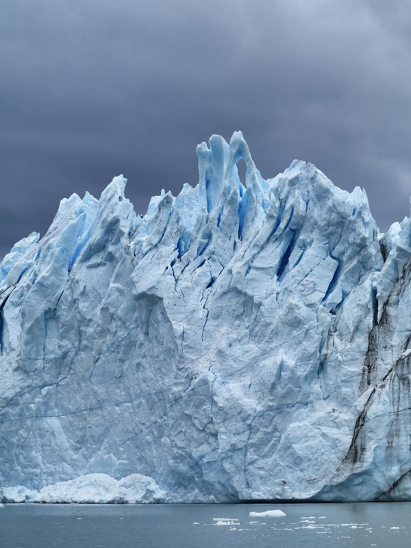 Glacier closeup